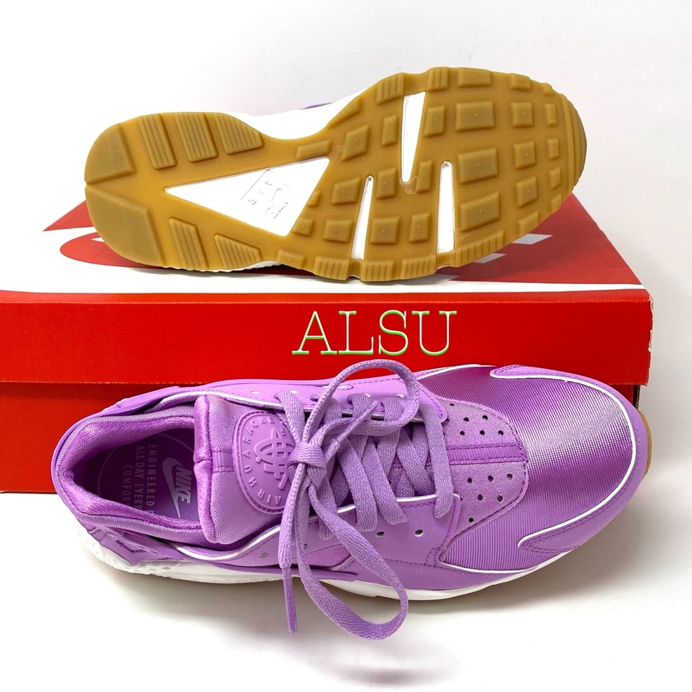 Nike Air Huarache Run FG Fuchsia Purple Women’s - Picture 3 of 12